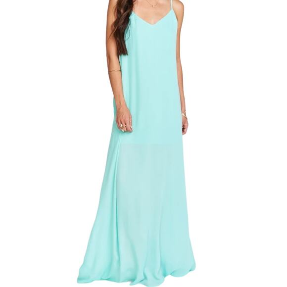 SHOW ME YOUR MUMU Jolie Maxi Dress in Sea Glass - Picture 14 of 14